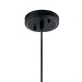 thumbnail image 6 of 52176BK Kichler Lighting Zailey - 1 light Pendant - 9.5 inches tall by 10.75 inches wide-Black Finish    -Traditional Installation, 6 of 6