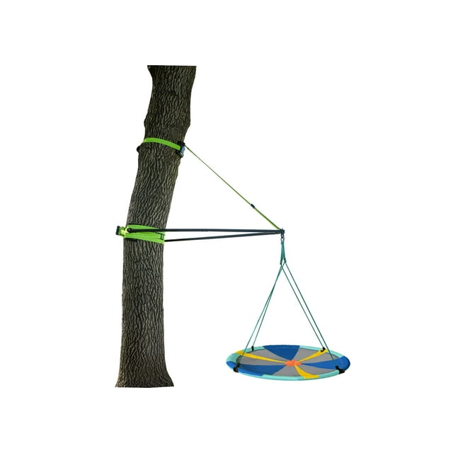 Treezone Build-a-Branch + 50 Inch Adventure Sky Swing Hanging Kit - Turn Any Healthy Tree Into the Perfect Swinging Spot - for Trees 12+ Inches in Diameter - Ages 3+ | Holds up to 500 lbs