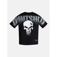 thumbnail image 5 of Punisher Men's and Big Men's Oversized Graphic Tee with Short Sleeves, Sizes S-3XL, 5 of 5