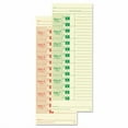 thumbnail image 2 of Time Clock Cards For All Standard Side-Print Time Clocks, Two Sides, 3.5 X 9, 100/pack | Bundle of 5 Packs, 2 of 2