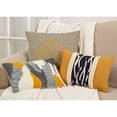 thumbnail image 5 of Saro Lifestyle Cross Hatch Down Filled Throw Pillow, 5 of 5