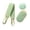 A001- Mint Green, variant on Bath Exfoliating Set, Mint Green Double Sided Exfoliating, 3 Piece Set with Loofah, Exfoliating Glove and Back Scrubber Strap, for Home Shower Dead Skin Removal Deep Cleansing Body Care