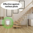 thumbnail image 3 of Ultrasonic Pest ler, Electronic Pest lent Ultrasonic Plug in, Pest Control for Bug, Roach, Spider, Ant, Flies, Mosquito; Bug lent Indoor for House, Garage, War, 3 of 3