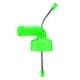 thumbnail image 2 of Bearachild Cerveza Snorkel Embudo Paja para beber Juegos de fiesta Gallinas Bucks Entertainment Bar Barra de herramientas verde Bearachild HA003018-04, 2 of 6