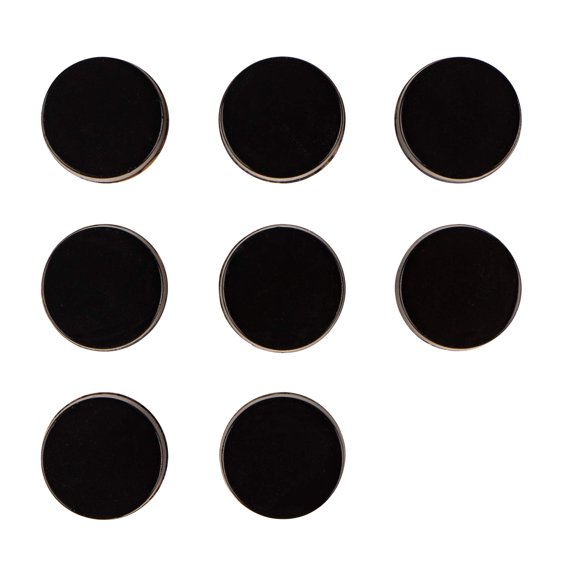 Isolate It: Disque Circulaire d'Isolation par Vibration Sorbothane 0.25 Pouces d'Épaisseur 1 Pouces Dia. 70 Dur avec 3M PSA - Lot de 8