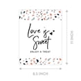 thumbnail image 4 of Koyal Wholesale Terrazzo Wedding Signs Bundle Set for Ceremony, Reception Decor Signage, 8.5 x 11", 30-Pack, 4 of 5