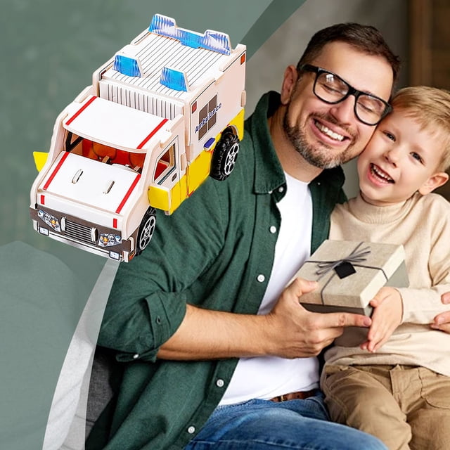 3D Paper Puzzle Assorted Cars 3D Cardboard Model Car Kit DIY Set For Child Educational Craft Puzzles Present For Boys