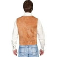 thumbnail image 2 of Scully Men's Calfskin Suede Snap Front Vest Rust Medium, 2 of 2