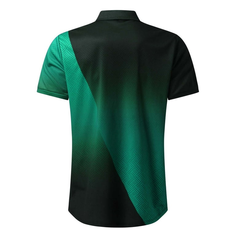 Towed22 Men's Polo Shirts Short Sleeve,Mens Polo Shirt Short Sleeve Moisture Wicking Golf Shirts Outdoor Polo Mint Green,XXL, Size: 2XL