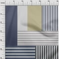 thumbnail image 3 of oneOone Cotton Silk Gray Fabric Stripes Fabric For Sewing Printed Craft Fabric By The Yard 42 Inch Wide, 3 of 4
