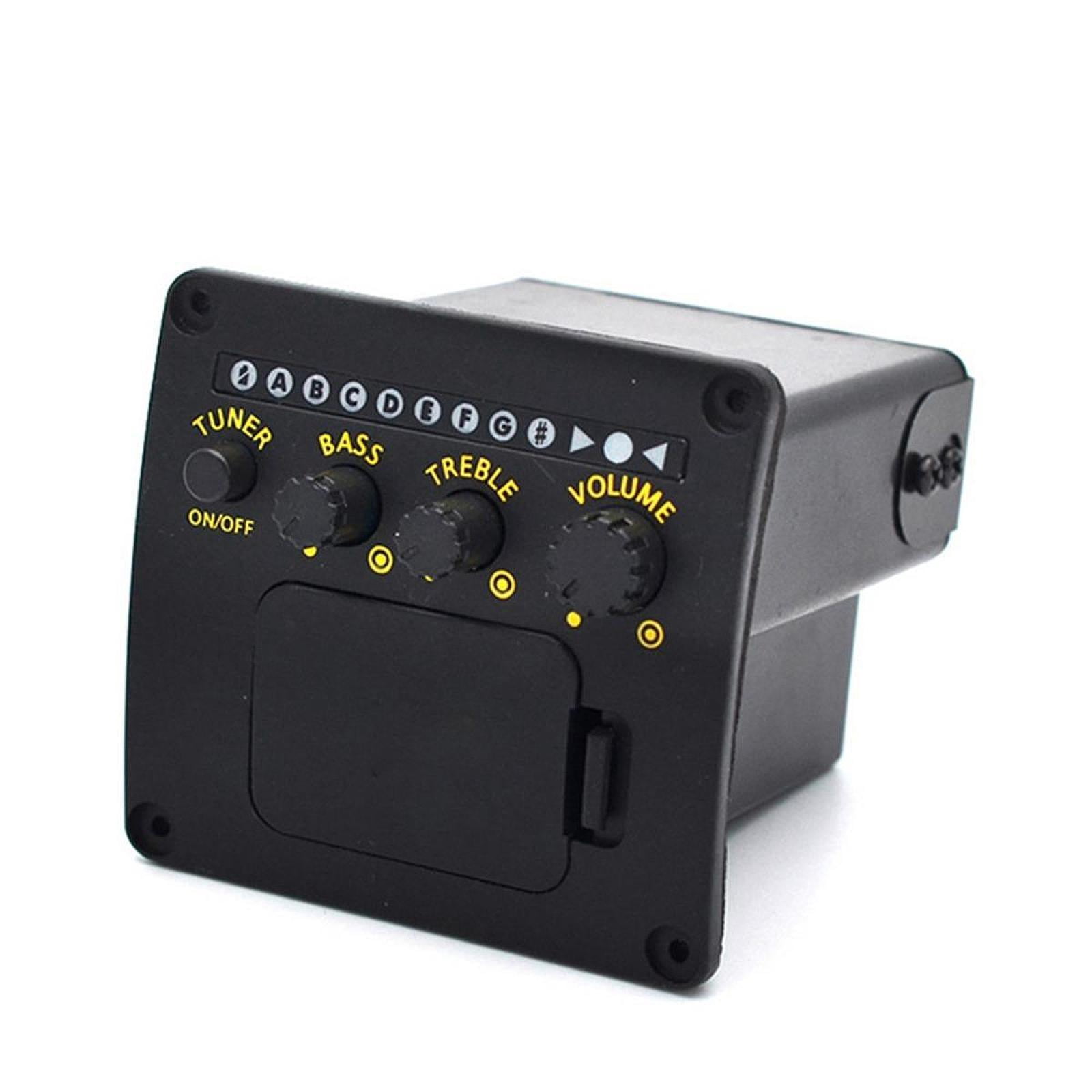 QccHieUs 2 Band Equalizer Tuner Pickup Replacment Components Versatile Musical Instrument