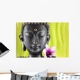 thumbnail image 1 of Bouddha Zen Et Fleur Wall Mural by Wallmonkeys Peel and Stick Graphic (24 in W x 16 in H) WM29006, 1 of 4