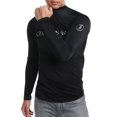 thumbnail image 1 of Men's Rash Guard Long Sleeve Rashguard UV Sun Protection Swimwear Swim Shirt Tee Loose Fittness Tops, 1 of 7