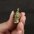 thumbnail image 3 of Brass Solid Sun WuKong Figurine Pendant Small Statue Home Ornament Collectibles, 3 of 4