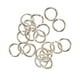 thumbnail image 3 of 40 ANILLOS partidos de metálico chapado en plata 4,5 mm Fornituras para joyas, 3 of 9