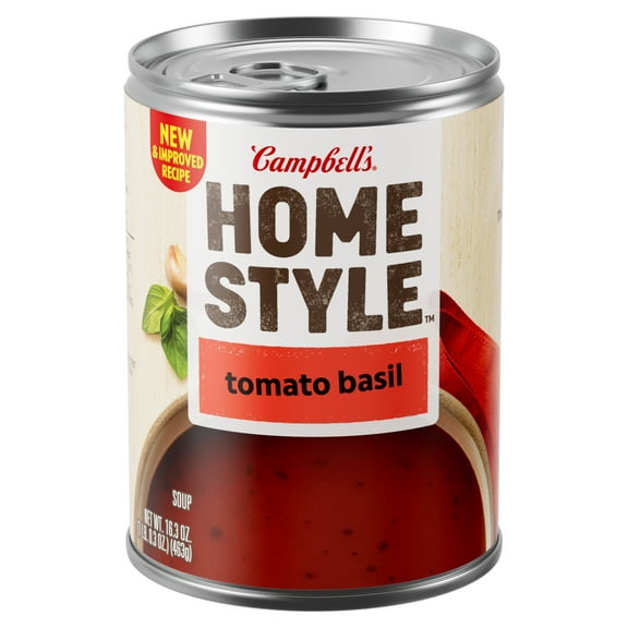 Campbell’s Homestyle Tomato Basil Soup, 16.3 oz Can