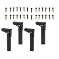 thumbnail image 1 of 4 patas de mesa plegables para muebles, patas de repuesto para mesa de centro DIY 250MM, 1 of 9