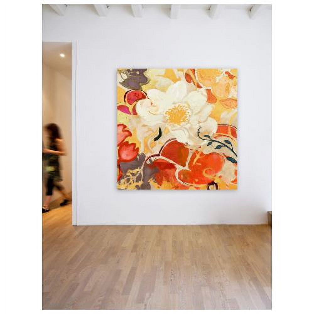 "We Hear the Larks" Painting Print on Wrapped Canvas