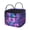 Butterfly and Floral Pattern, variant on ZUXONGSY Large Capacity Quilted Laundry Basket for Toys, Purple Blue Floral Hummingbird Polyester Collapsible Storage Basket for Travel Bathroom