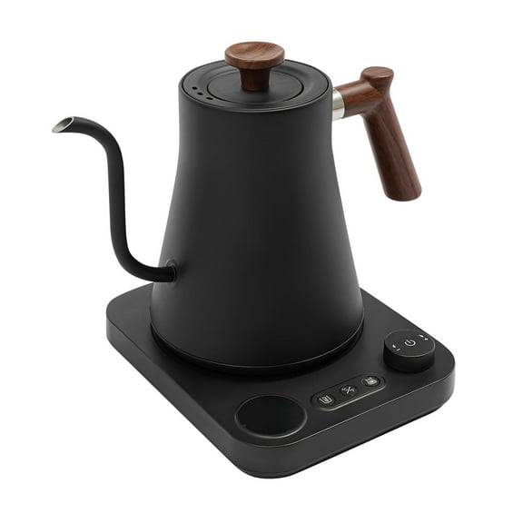 TFCFL 0.9 L/0.24 gal Electric Gooseneck Kettle Stainless Steel Water Boiler Coffee Tea Brewing Pot 1200W