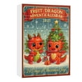 thumbnail image 3 of Hometravel 2025 Fruit Advent Calendar, Daily Surprise Countdown to Christmas, Themed Seasonal Display for Holiday Celebration, Home Decoration, 3 of 4