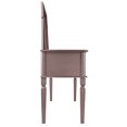 thumbnail image 5 of Bobkona Vanité Table avec Tabouret, Or Rose, 5 of 5