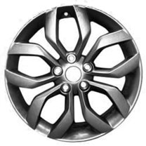 New Aftermarket  Painted Sparkle Silver Aluminum Wheel 18 x 7.5 fits 2012-2014 Hyundai Veloster