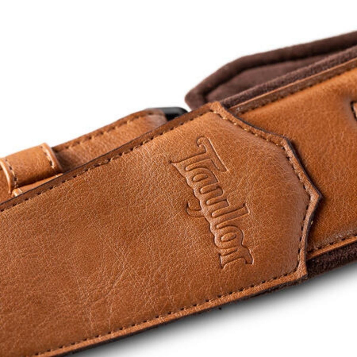 Taylor Vegan Leather Guitar Strap - Tan 2.75" (4202-27)