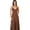 Copper, variant on Scully Women's Long Spaghetti Strap Midi Dress Copper   US