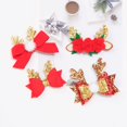 thumbnail image 2 of 4 Piezas Pinza de Pelo de Niña de Navidad, Pinza de Pelo de Cocodrilo, Accesorio de Pelo de Niña para Fiesta de Navidad de Adultos y Bebés brillar Electrónica, 2 of 5