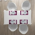 thumbnail image 4 of Ambesonne Madison Place Mats Set of 4, Girls Birthday Cartoon, Standard Size, Fuchsia White and Pink, 4 of 4