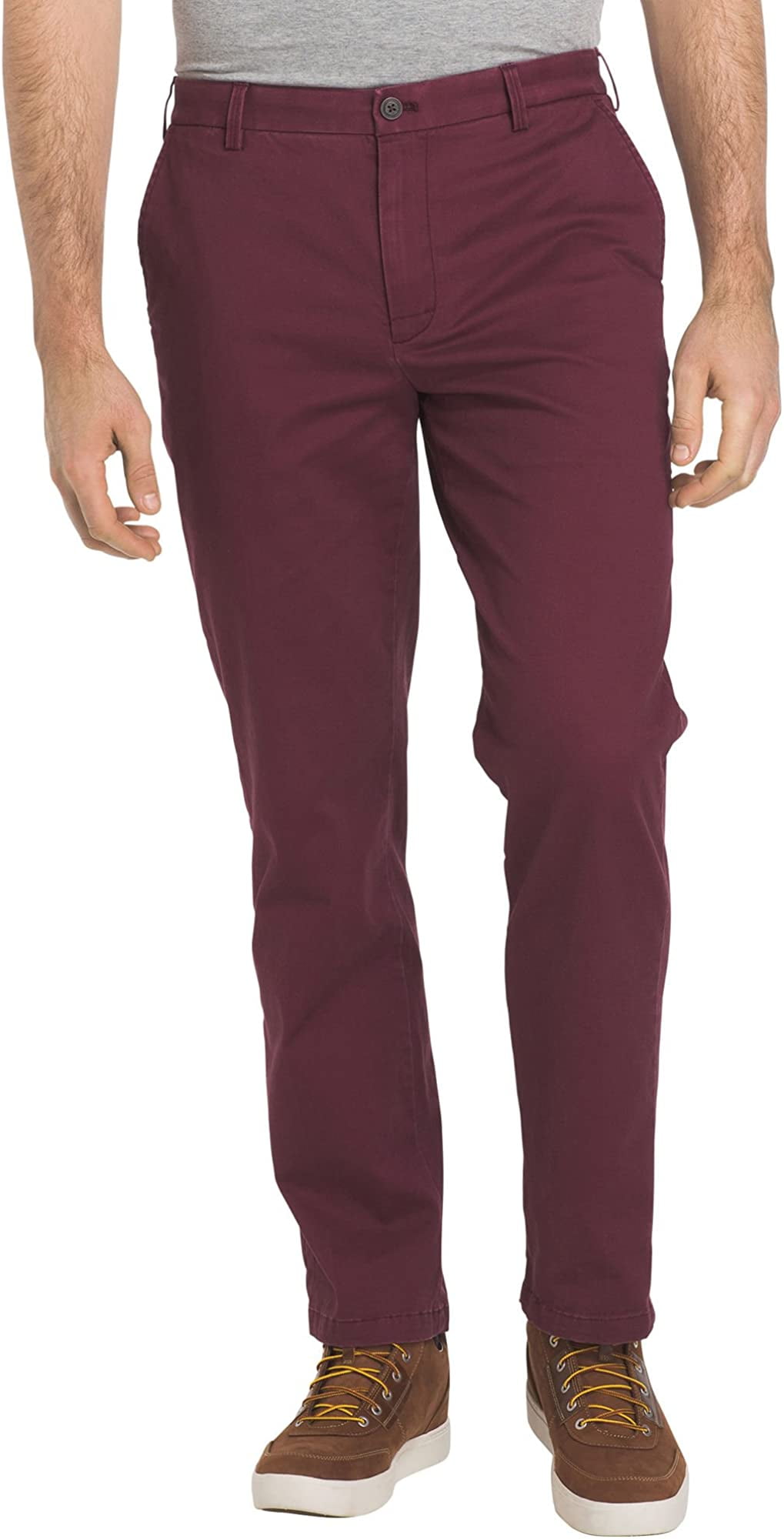 IZOD Mens Saltwater Straight-Fit Stretch Chino Pants | Walmart Canada