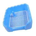 thumbnail image 4 of tamizeot Dog Toilet Tray Features Well Spaced Grid Easy Clean Portable Dog Litter Pan Small Medium Breeds Crafted Pp blue L, 4 of 6