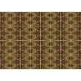 thumbnail image 1 of Ahgly Company Machine Washable Indoor Rectangle Transitional Night Red Area Rugs, 8' x 12', 1 of 7