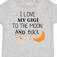 thumbnail image 4 of Inktastic I Love My Gigi to the Moon and Back Boys or Girls Toddler T-Shirt, 4 of 5