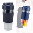 thumbnail image 3 of Mini Blender Cup  , Easy Operation USB Charging Electric Juicer Cup  For Office For Home For Travelling Blue, 3 of 8