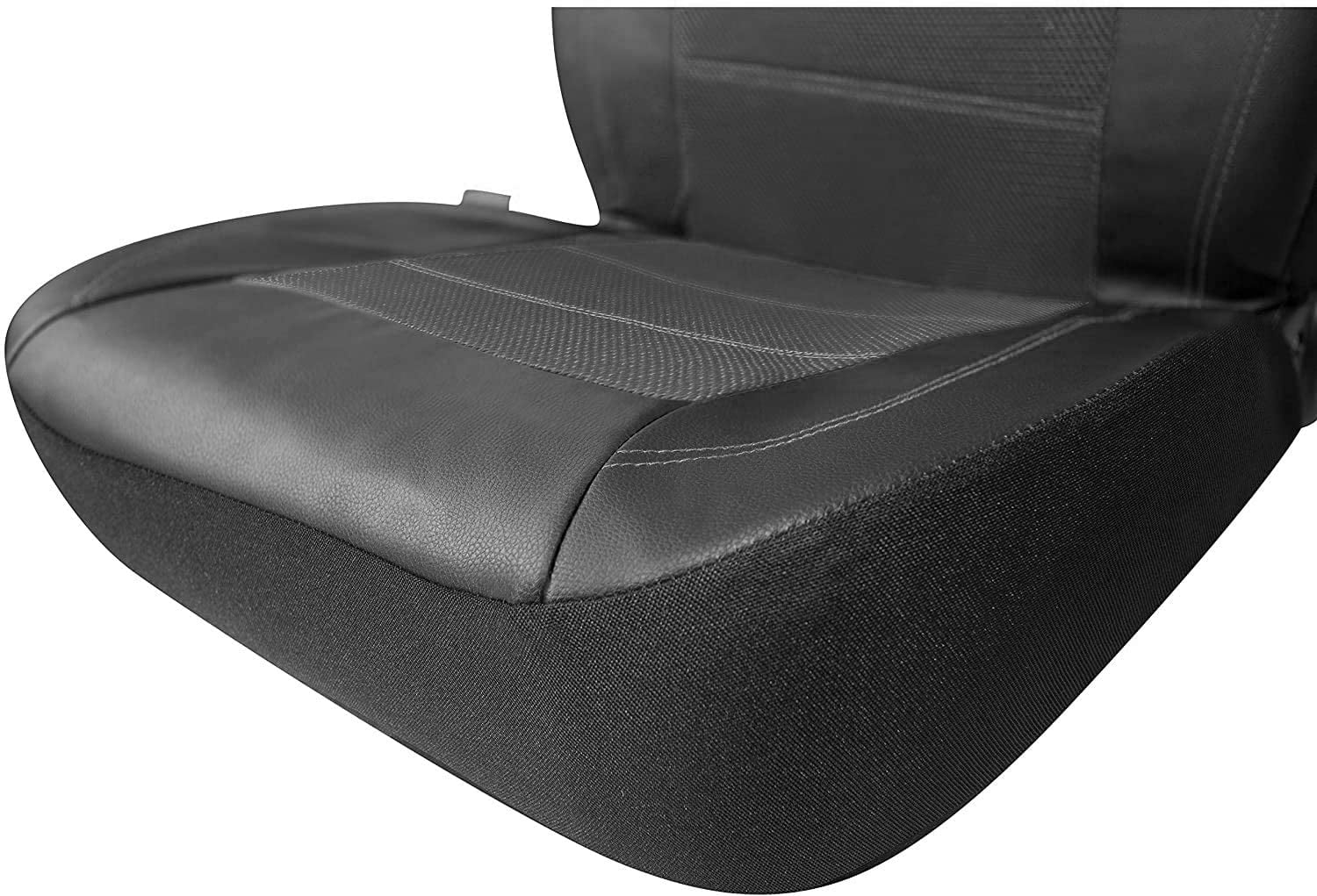 9pcs set gray car seat cover heat pressed thick foam seat cushion