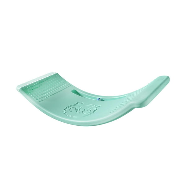 Tabla de equilibrio para niños con curva de 35 grados, herramienta de entrenamiento para el hogar. Verde Grande