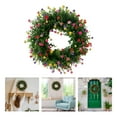 thumbnail image 4 of Ularma Christmas Holder Wreath Seasonal Wreath Color Wreath Colorful Spring/Summer Wreath Flower Door Wreath Decoration, 4 of 7