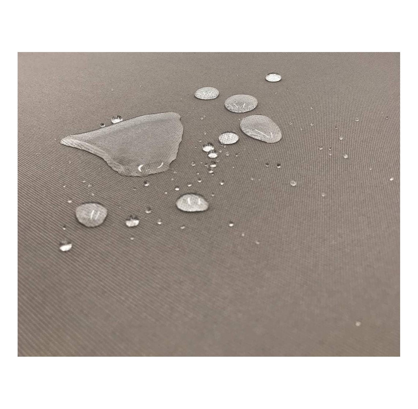 LXKJ Indoor Outdoor Water High UV Resistant Patio Chair Cushion Cover (Timeless Taupe, 22"x22"x4" (4 Covers))