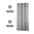 thumbnail image 3 of Cortina para Ventana Home Creations DecorativaGris, 3 of 4