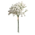 thumbnail image 1 of Artificial Gypsophila Simulation Plant Flowers Home Office Decoration Wedding Party Bride Holding Flowers Decoration Supplies white, 1 of 9