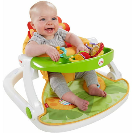 Fisher-Price Sit-Me-Up Floor Seat with tray