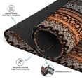 thumbnail image 3 of Boho Style Large Rubber Mahjong Playing Mat 31.5x31.5 Inch Game Table Cover Features Non-Skid Bottom for Stability and Noise Dampening for Tiles and Cards, 3 of 7