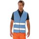 thumbnail image 1 of Result - Chaleco de Seguridad Alta Visibilidad Motorist para Adultos Unisex (Azul Cielo), 1 of 2