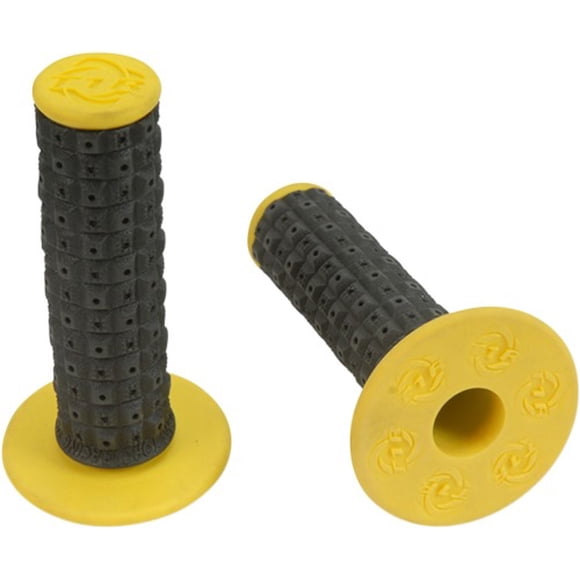 Torc1 Enduro MX Grips, Black/Yellow