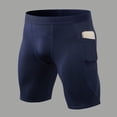 thumbnail image 2 of Men Compression Shorts Running Spandex Underwear with Pockets Workout Gym Athletic Sports Tight Shorts Nw941eg Men Shorts Mens Workout Shorts Pack Mens Wear Clothes, 2 of 4