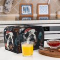 thumbnail image 6 of Uemuo Pirate Bulldog On Deck Print Toaster Cover 2 Slice, Small Kitchen Appliance Covers, Toaster Oven Cover with Loop, Bread Machine Cover Dust Cover Protection, 6 of 7