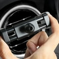 thumbnail image 2 of LEORX 1Pc Mount Phone Stand Black with Flexible Clip and Universal Car Air Outlet Compatibility, 2 of 5