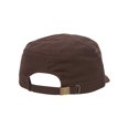 thumbnail image 3 of Top Headwear Pink Chevron Ribbon Distressed Cadet Cap - Brown, 3 of 3